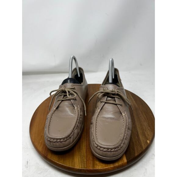 SAS Loafer Womens Siesta Lace Up Leather Brown in Mocha Size 11 - Picture 5 of 9